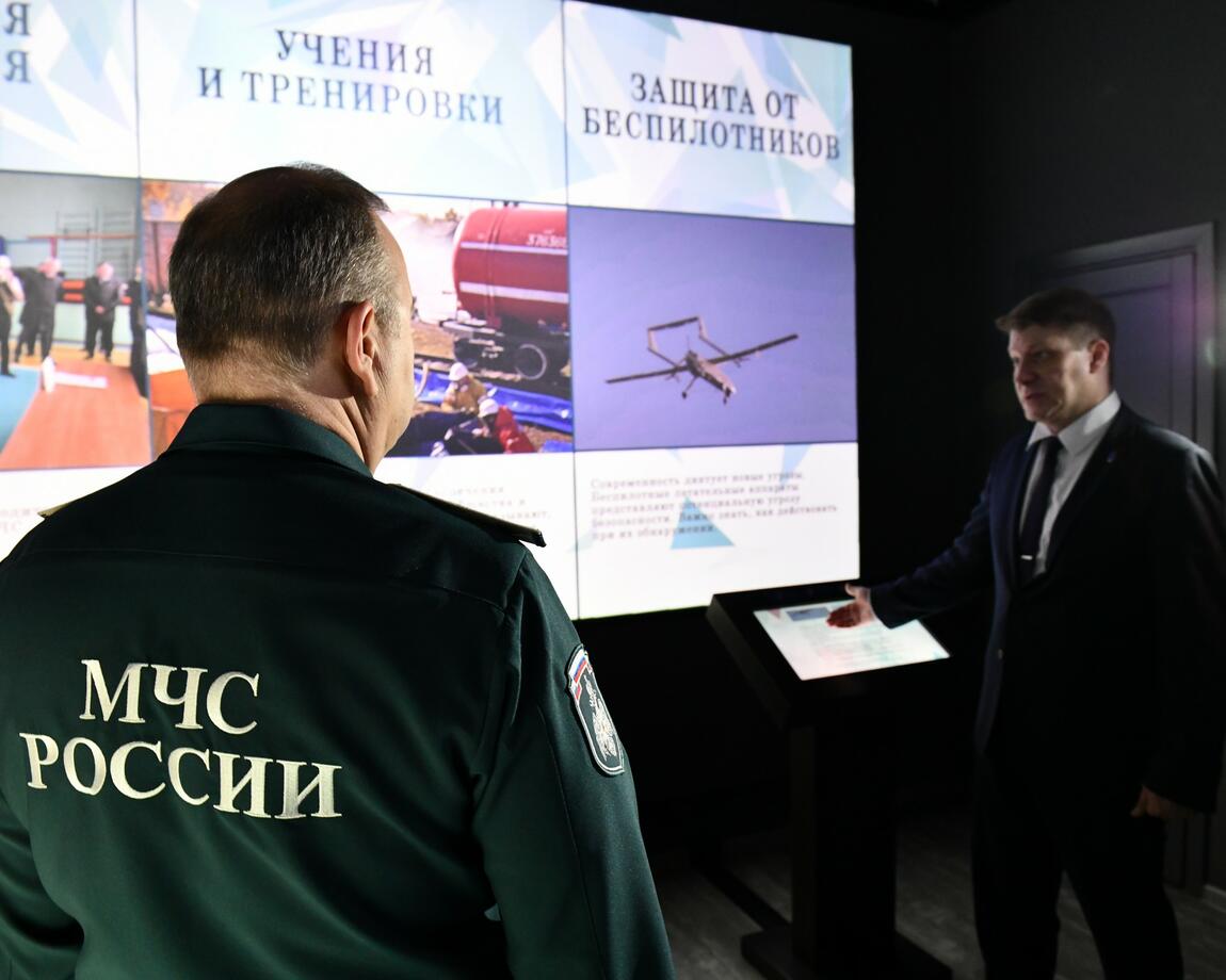 В Новосибирске открылась мультимедийная выставка «МЧС России. 35 лет во имя жизни»