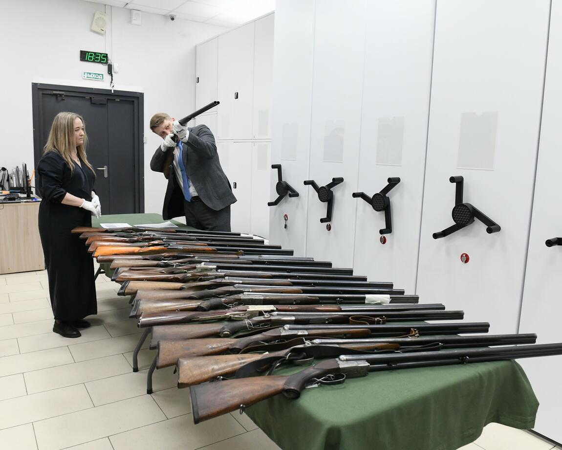 Министерство культуры Российской Федерации передало в музейное собрание новосибирского исторического парка «Россия – Моя история» уникальное историческое оружие.