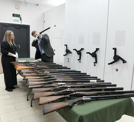Министерство культуры Российской Федерации передало в музейное собрание новосибирского исторического парка «Россия – Моя история» уникальное историческое оружие.