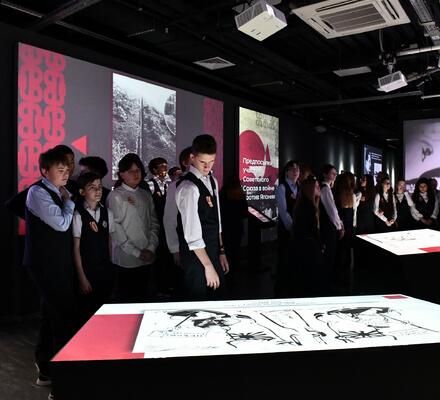 Cостоялось открытие мультимедийной выставки  «Дальневосточный финал. От войны к миру»