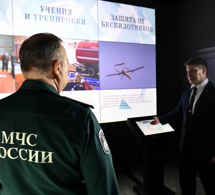 В Новосибирске открылась мультимедийная выставка «МЧС России. 35 лет во имя жизни»