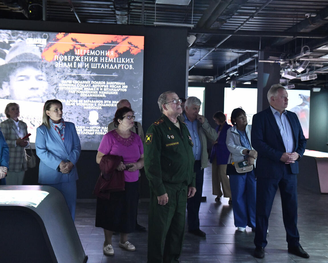 Cостоялось торжественное открытие мультимедийной выставки «Свидетели Великой Победы»