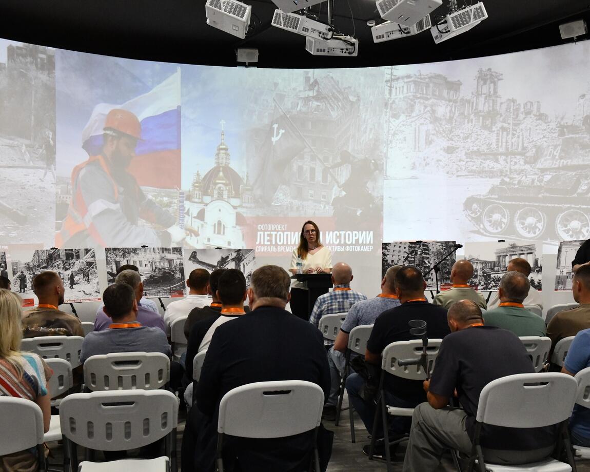 Участники специальной военной операции посетили исторический парк в рамках проекта «Герои НовоСибири»